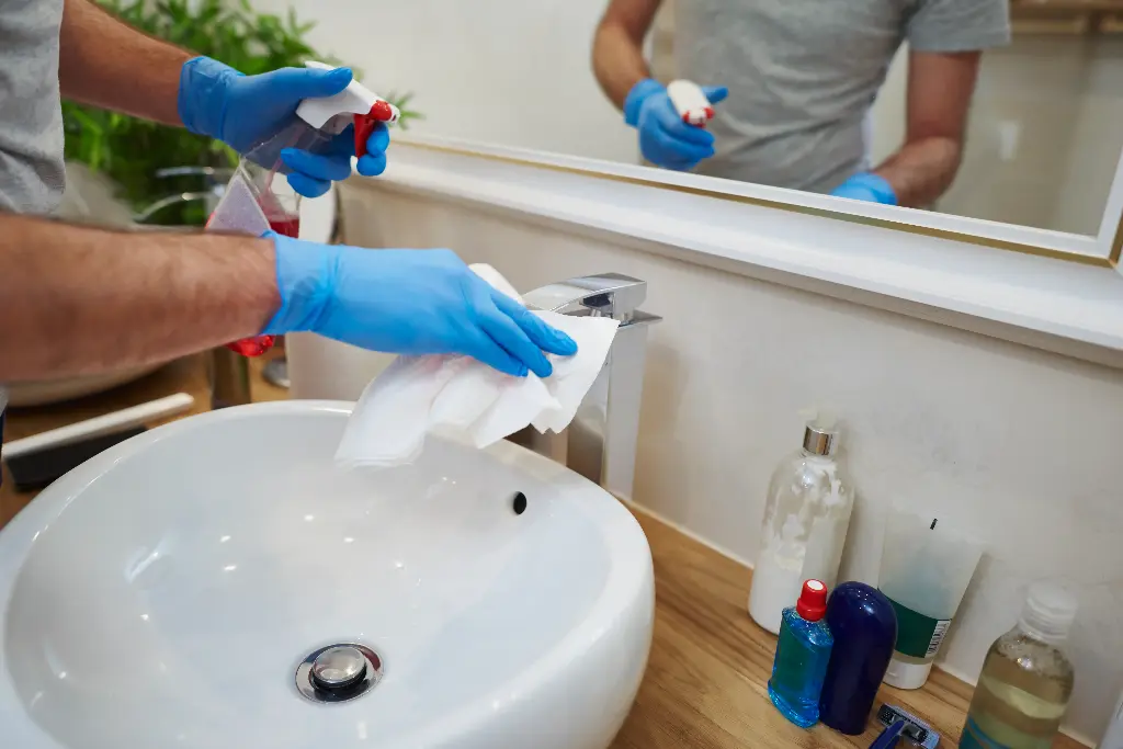 Basic Bathroom Cleaning
